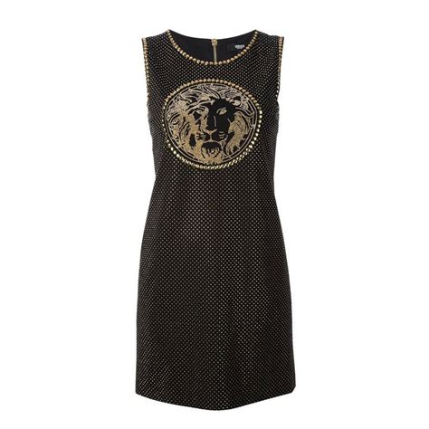 versus versace dress black|gianni Versace black dress.